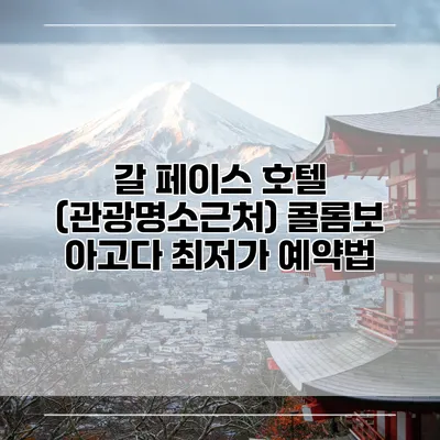 갈 페이스 호텔 (관광명소근처) 콜롬보 아고다 최저가 예약법