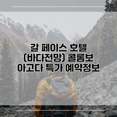 갈 페이스 호텔 (바다전망) 콜롬보 아고다 특가 예약정보