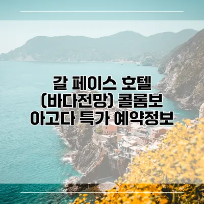 갈 페이스 호텔 (바다전망) 콜롬보 아고다 특가 예약정보