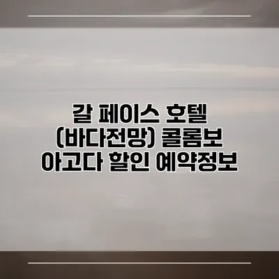 갈 페이스 호텔 (바다전망) 콜롬보 아고다 할인 예약정보