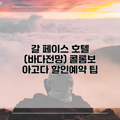 갈 페이스 호텔 (바다전망) 콜롬보 아고다 할인예약 팁