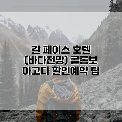 갈 페이스 호텔 (바다전망) 콜롬보 아고다 할인예약 팁