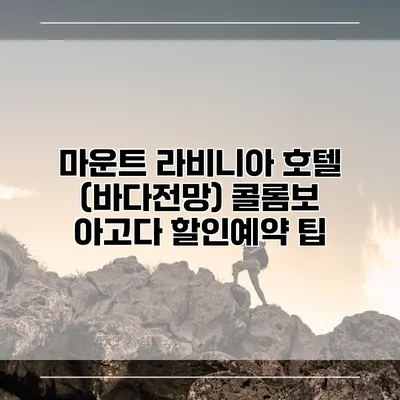 마운트 라비니아 호텔 (바다전망) 콜롬보 아고다 할인예약 팁